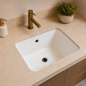 CUBA DE EMBUTIR KOHLER CAXTON BRANCA PARA BANHEIRO